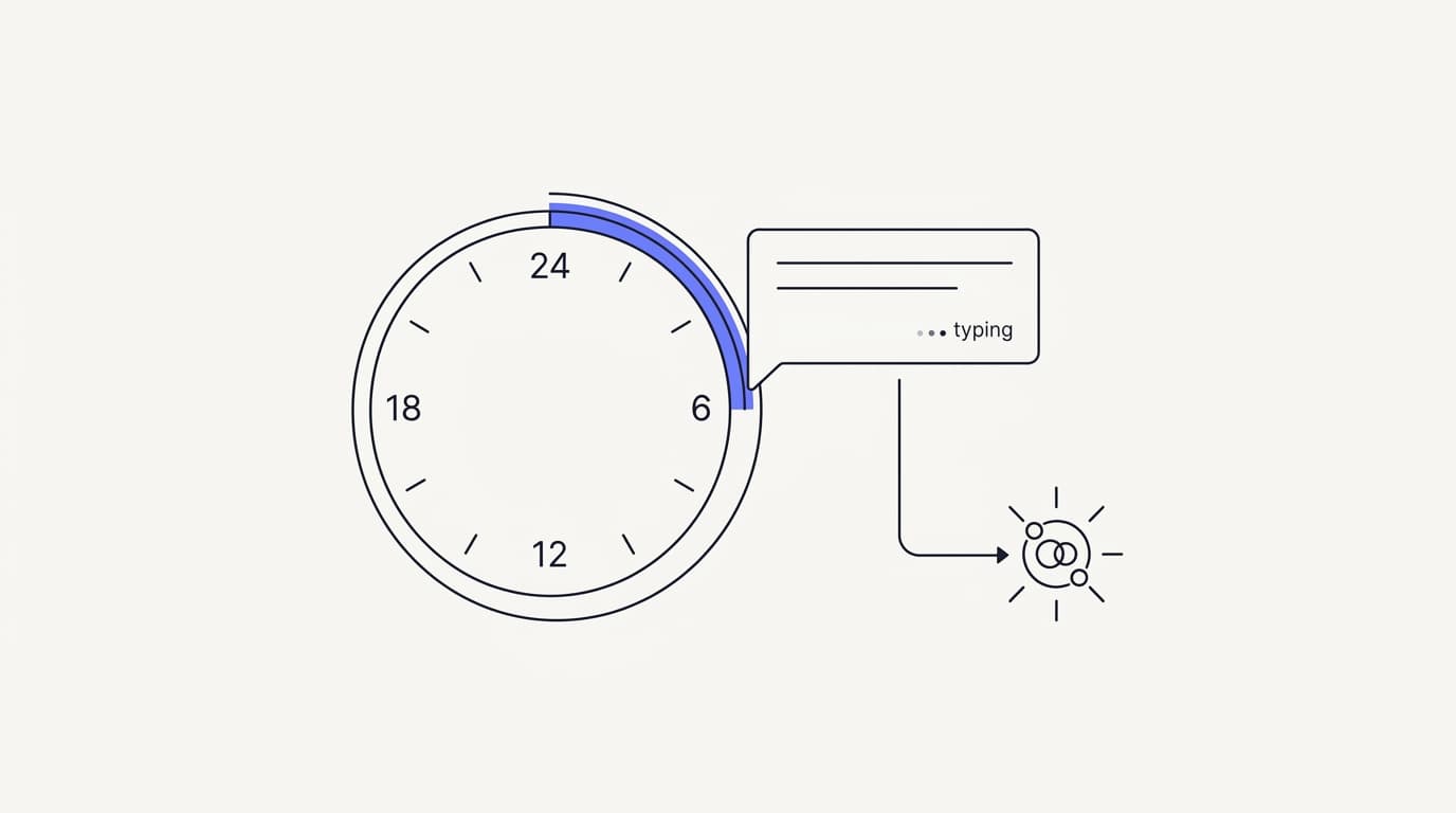 24/7 customer support AI: coverage without night staff