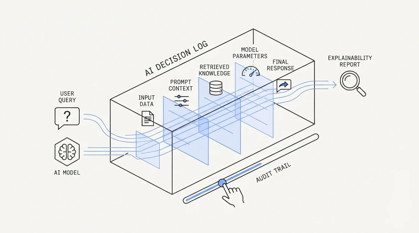 AI support audit trail: what to log so you can explain any answer