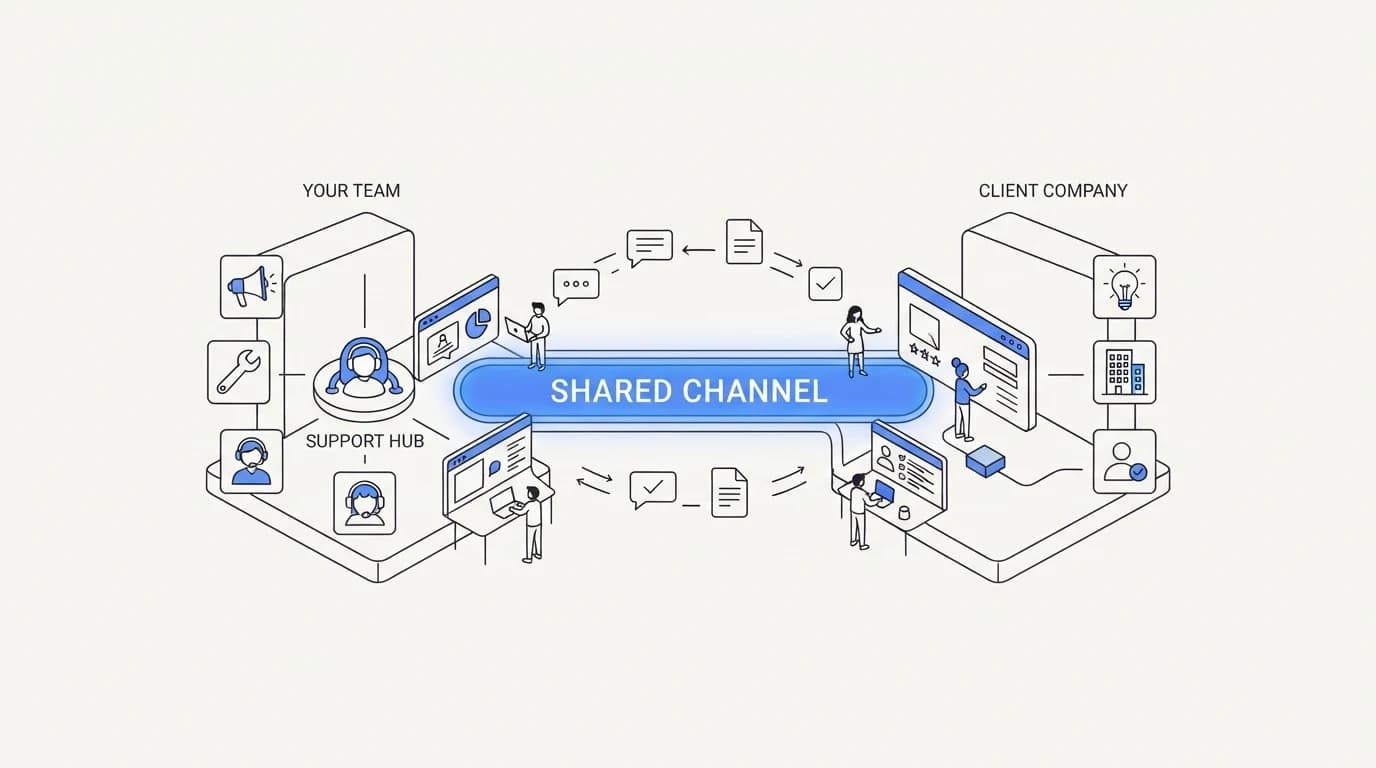 Slack customer support: running B2B support in shared channels