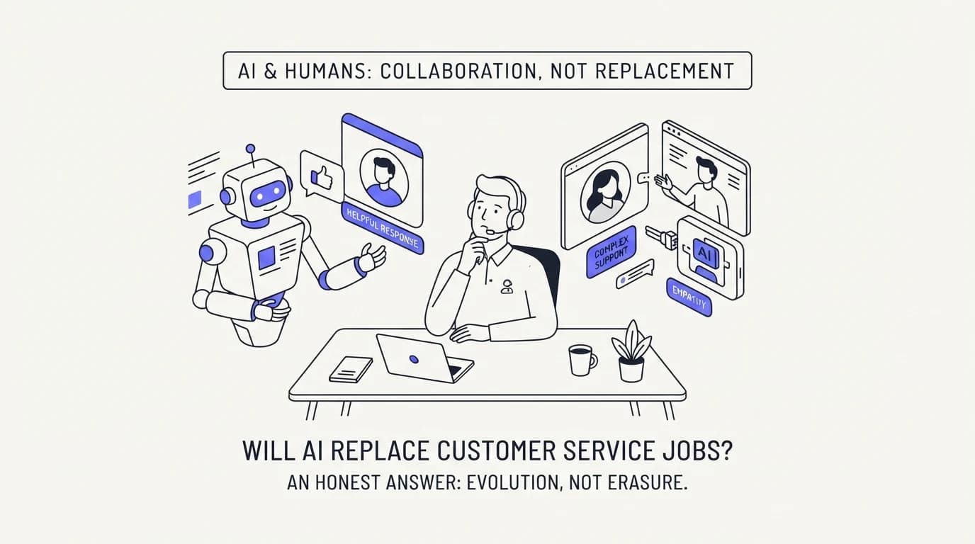 Will AI replace customer service jobs? An honest answer