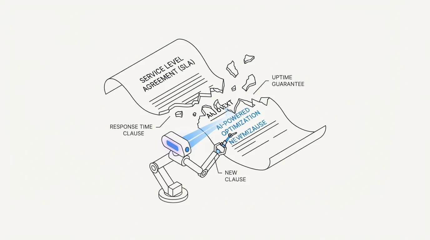 Customer support SLA with AI: rewriting the clauses that break